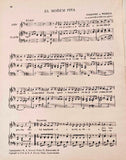 Jiří Voskovec a Jan Werich. PĚST NA OKO. - Noty (1947).