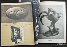 PICASSO. Sculptures - Dessins. Katalog výstavy. 1950/1951.