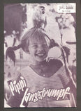 PIPPI LANGSTRUMPF (Pippi dlouhá punčocha). - 1969. Neues Filmprogramm.