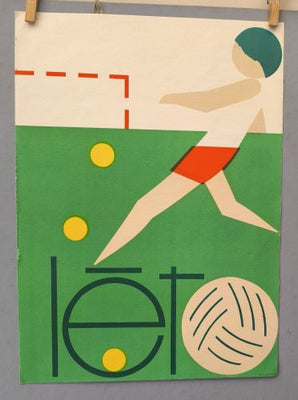 REKLAMNÍ PLAKÁT . - LÉTO. /2/