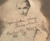 SLÁVA MACH - VZPOMEŇ SI , DĚVČE KRÁSNÉ (Modrý hrob). - 1935.