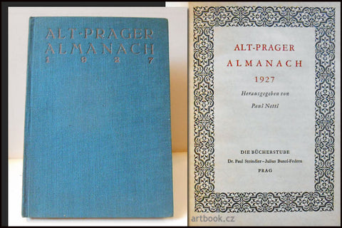 Alt-Prager Almanach 1927.