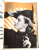 EVA - ČASOPIS VZDĚLANÉ ŽENY. Roč. XI. a XII. 1939 - 1940.