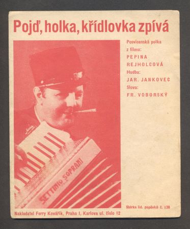 PEPINA REJHOLCOVÁ "POJĎ, HOLKA, KŘÍDLOVKA ZPÍVÁ ..." - 1932.