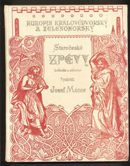 RUKOPIS KRÁLOVÉDVORSKÝ A ZELENOHORSKÝ. - 1936.