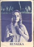 Vašáryová - RUSALKA. - 1977. Filmový program.