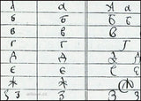 ŠICGAL, A. G.: GRAFIČESKAJA OSNOVA RUSSKOGO GRAŽDANSKOGO ŠRIFTA. - 1947.