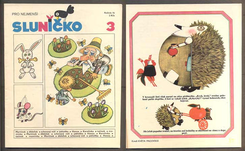 SLUNÍČKO - Měsíčník pro nejmenší. - 1980. Ročník 14., č. 3.