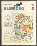 SLUNÍČKO - Měsíčník pro nejmenší. - 1981. Ročník 14., č. 5.
