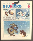 SLUNÍČKO - Měsíčník pro nejmenší. - 1981. Ročník 14., č. 6.