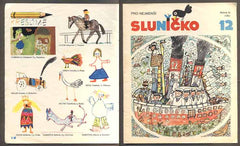 SLUNÍČKO - Měsíčník pro nejmenší. - 1982. Ročník 15., č. 12.