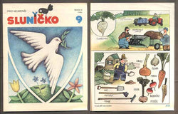 SLUNÍČKO - Měsíčník pro nejmenší. - 1982. Ročník 15., č. 9.
