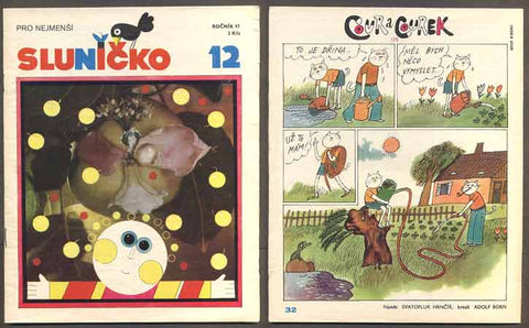SLUNÍČKO - Měsíčník pro nejmenší. - Ročník 17., č. 12. 1984.