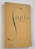 SAPFO: Z PÍSNÍ LÁSKY. - 1945.