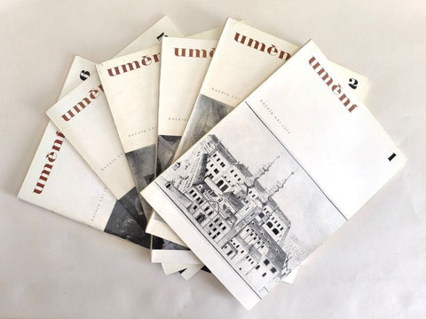 UMĚNÍ. Ročník XXI., č. 1 - 6 komplet. / 1973.