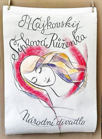 P.I. ČAJKOVSKIJ: ŠÍPKOVÁ RŮŽENKA. - 1974. Autor: KAREL SVOLINSKÝ.