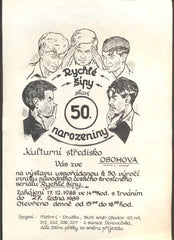 RYCHLÉ ŠÍPY SLAVÍ 50. NAROZENINY. - 1988.
