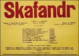 VOSKOVEC &amp; WERICH: PREMIÉRA SKAFANRD. Osvobozené divadlo. 1929.