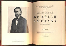 NEJEDLÝ, ZDENĚK: BEDŘICH SMETANA. - 1924.