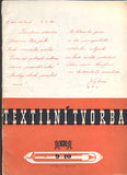 TEXTILNÍ TVORBA. - 1950.