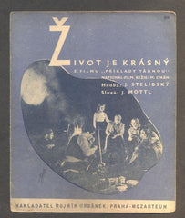 NATAŠA GOLLOVÁ - "ŽIVOT JE KRÁSNÝ". - 1939.