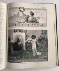 ZLATÁ PRAHA. Obrazový týdenník pro zábavu a poučení.  - Roč. XXII. 1905.