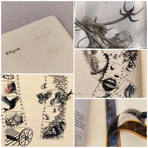 Toyen - L'Âge du cinéma. Revue d'art cinématographique. N° 4-5. Paris, 1951.