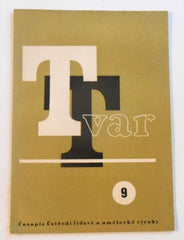 TVAR. Časopis Ústřední lidové a umělecké výroby. - 1948. I. ročník, č. 9.