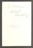 KAREN, BEDŘICH. Penězokaz. - (1946).
