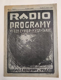 RADIO PROGRAMY VŠECH EVROPSKÝCH STANIC. - I. roč., č. 8., 1925.