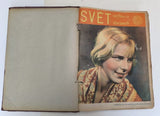 SVĚT VE FILMU A OBRAZECH. Roč. II. 1933; Roč,. III. 1934.