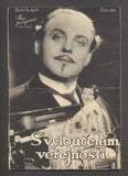 Hermanová - S VYLOUČENÍM VEŘEJNOSTI. - 1933. Bio-program v obrazech.