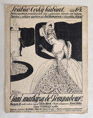 PEČKE, KAREL; SKOCH V,: PANÍ MARKÝZA DE POMPADOUR. - 1919. Švábův Český kabaret č. 64.