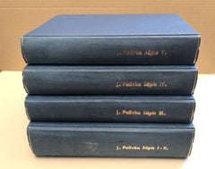 POLÍVKA, JIŘÍ: SÚPIS SLOVENSKÝCH ROZPRÁVOK. Svazek I. - V. 1923 - 1931.