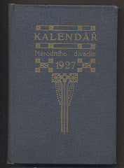 KALENDÁŘ NÁRODNÍHO DIVADLA 1927.