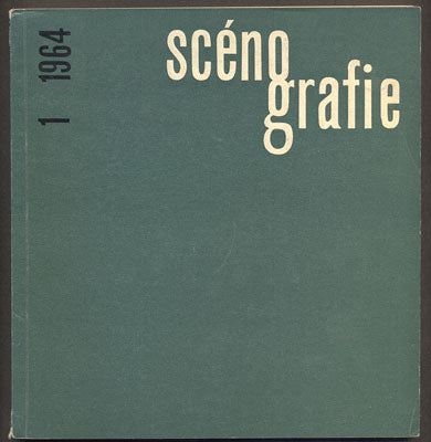 SCÉNOGRAFIE č. 1. -1964.