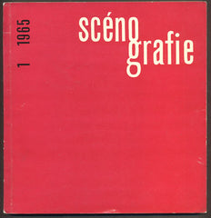 SCÉNOGRAFIE č. 1. -1965.