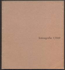 SCÉNOGRAFIE č. 1. - OPERNÍ SCÉNOGRAFIE. - 1969.
