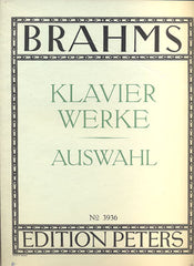 BRAHMS: AUSGEWÄHLTE KLAVIERWERKE.