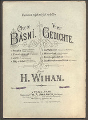 WIHAN, H.: ČTVERO BÁSNÍ.