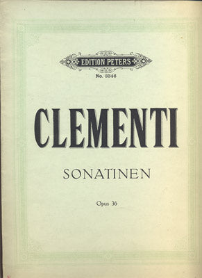 CLEMENTI, M.: SONATINEN.