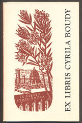Bouda - EX LIBRIS CYRILA BOUDY. - 1970.