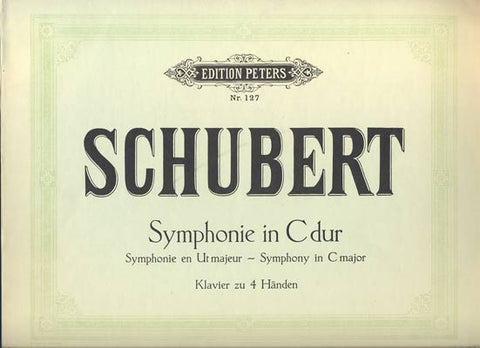 SCHUBERT, FRANZ: SYMPHONIE IN C DUR.