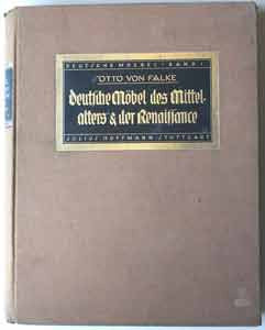 1924. Bauformen-Bibliothek Band XX; Deutsche Möbel Band I. + nabídka dalších titulů.