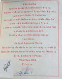 Kysela - PRAGA CAPUT REGNI. - 1913. Výtisk č. 1 z 500; podpisy F. Kysela; V. Vojtíšek; celokožená vazba.