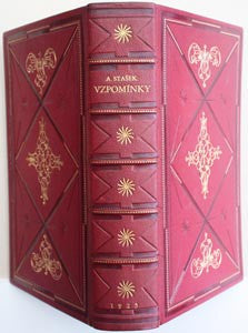 1925. Umělecká celokožená vazba A. TVRDÝ.