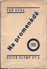 ALDA; JAN: NA PROMENÁDĚ. - 1926. Edice Olymp sv. 2; ob. Z. MACEK; čísl. exemplář na Japanu.