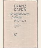 Roučka - KAFKA; FRANZ: AUS TAGEBÜCHERN. Z DENÍKŮ. 1910 - 1923. - 1987. 8 celostr. sign. barev. litografií PAVEL ROUČKA.