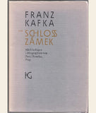 Roučka - KAFKA; FRANZ: DAS SCHLOSS. ZÁMEK. - 1982. 8 celostr. sign. barev. litografi PAVEL ROUČKA.