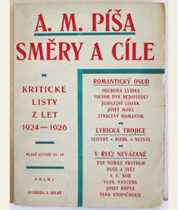 1927. Dedikace; datum a podpis autora. (jc)